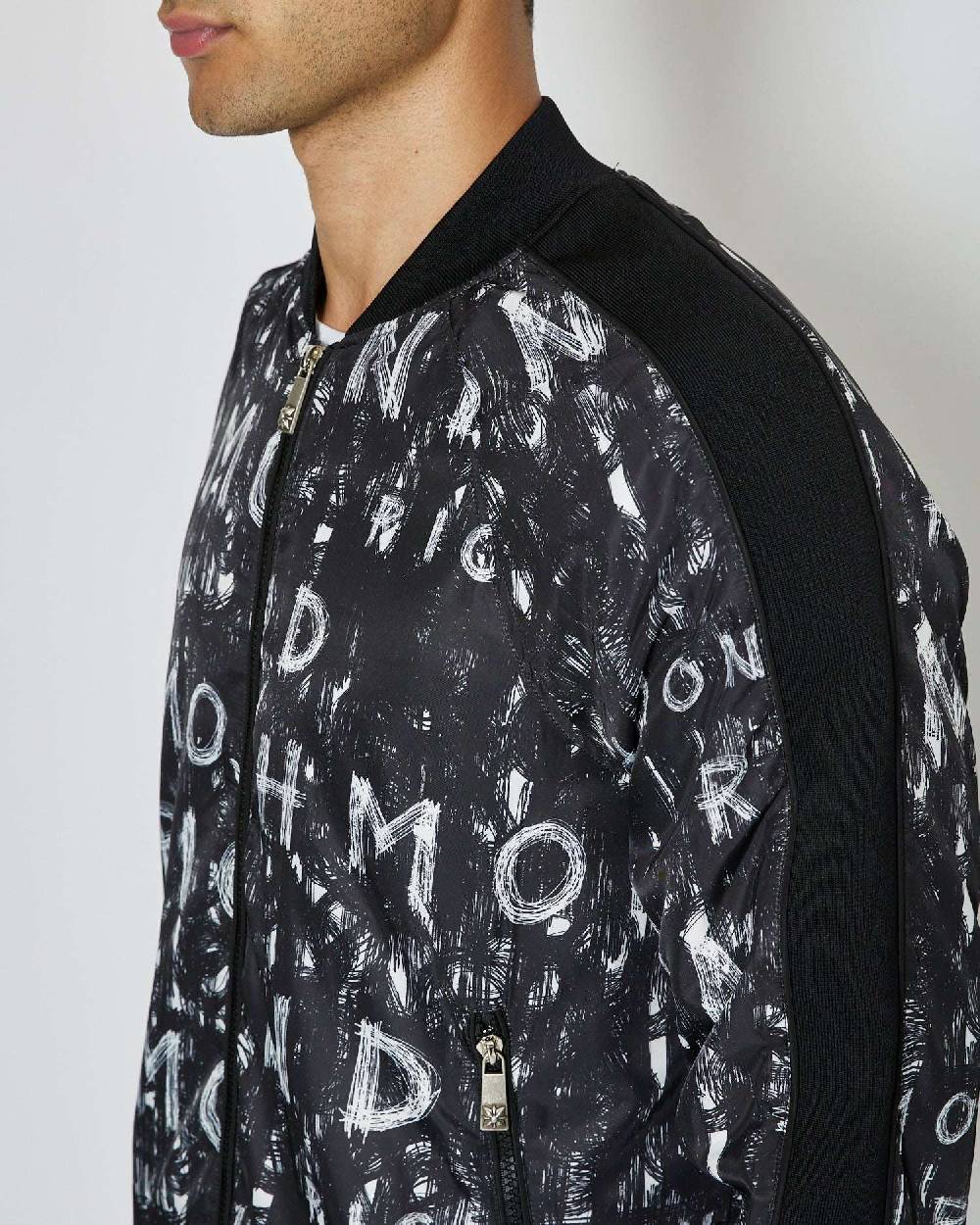 John Richmond Bomber con pattern decorativo allover Negozio