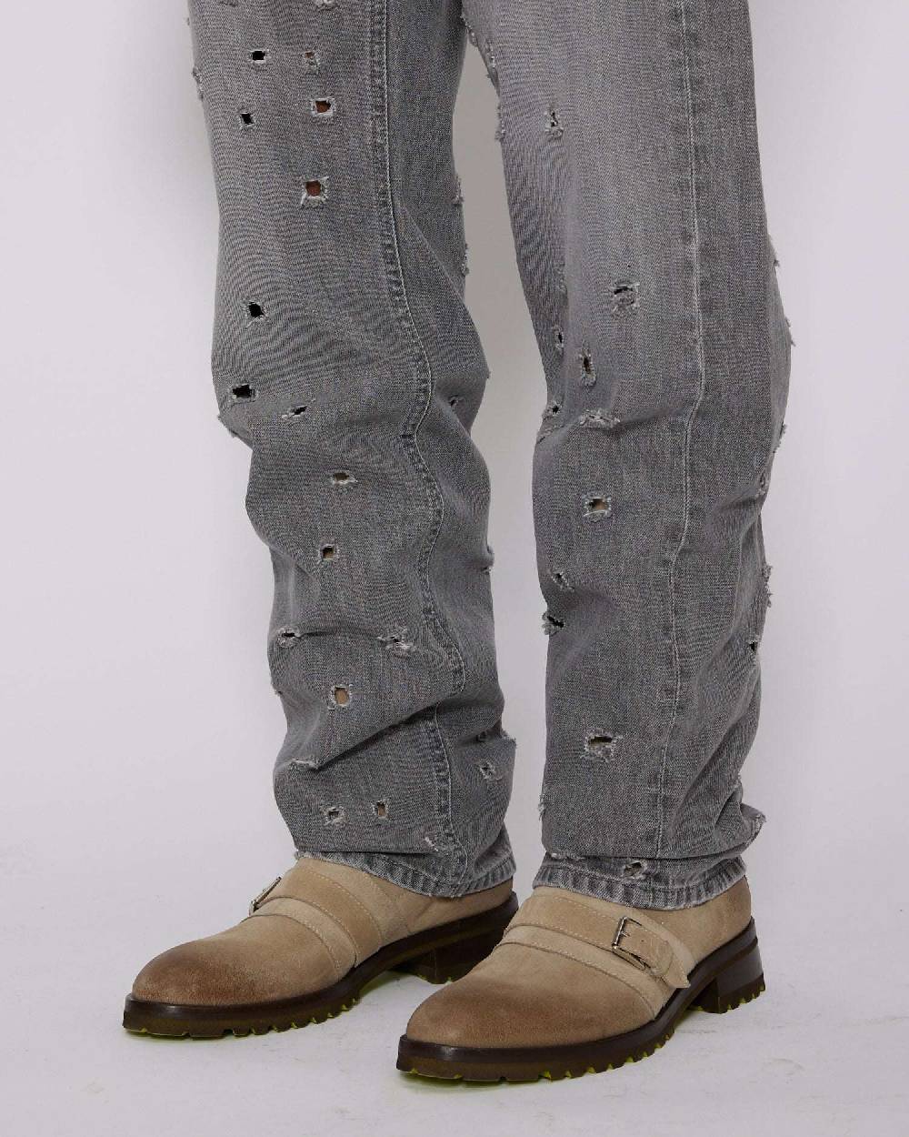 John Richmond Jeans regular con strappi sul davanti Italia