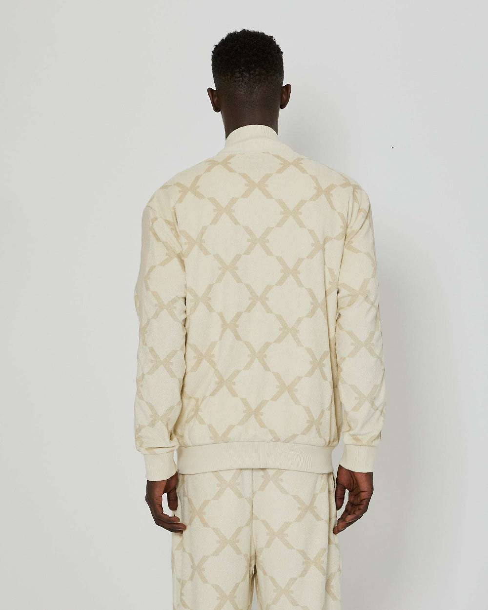 John Richmond Felpa stampata con logo e chiusura con zip Vendita
