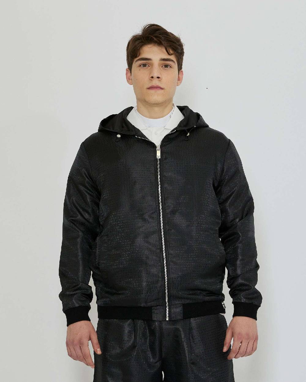 John Richmond Bomber con trama decorativa Promozione