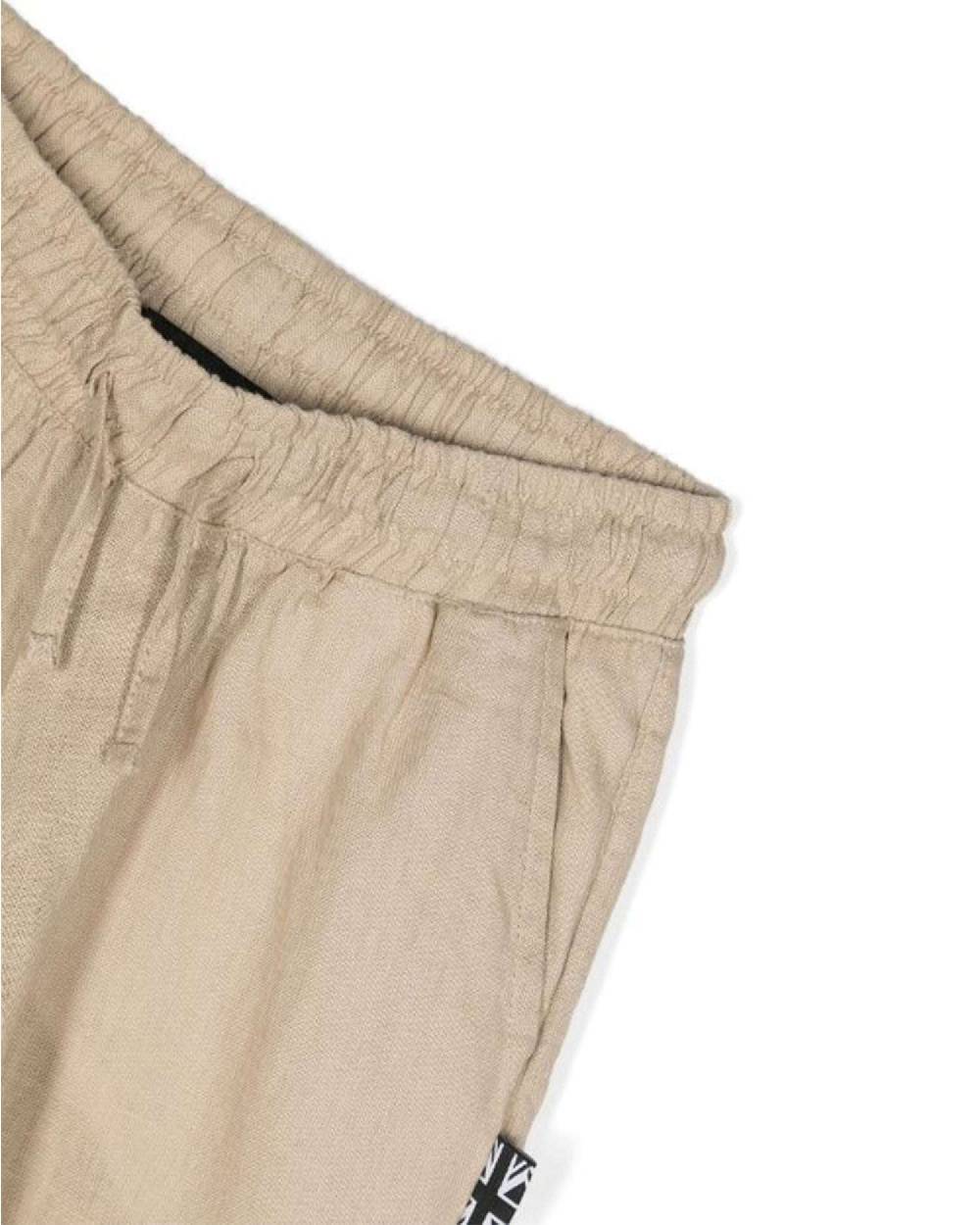 John Richmond kids Completo camicia con logo e bermuda Fino Al -60%
