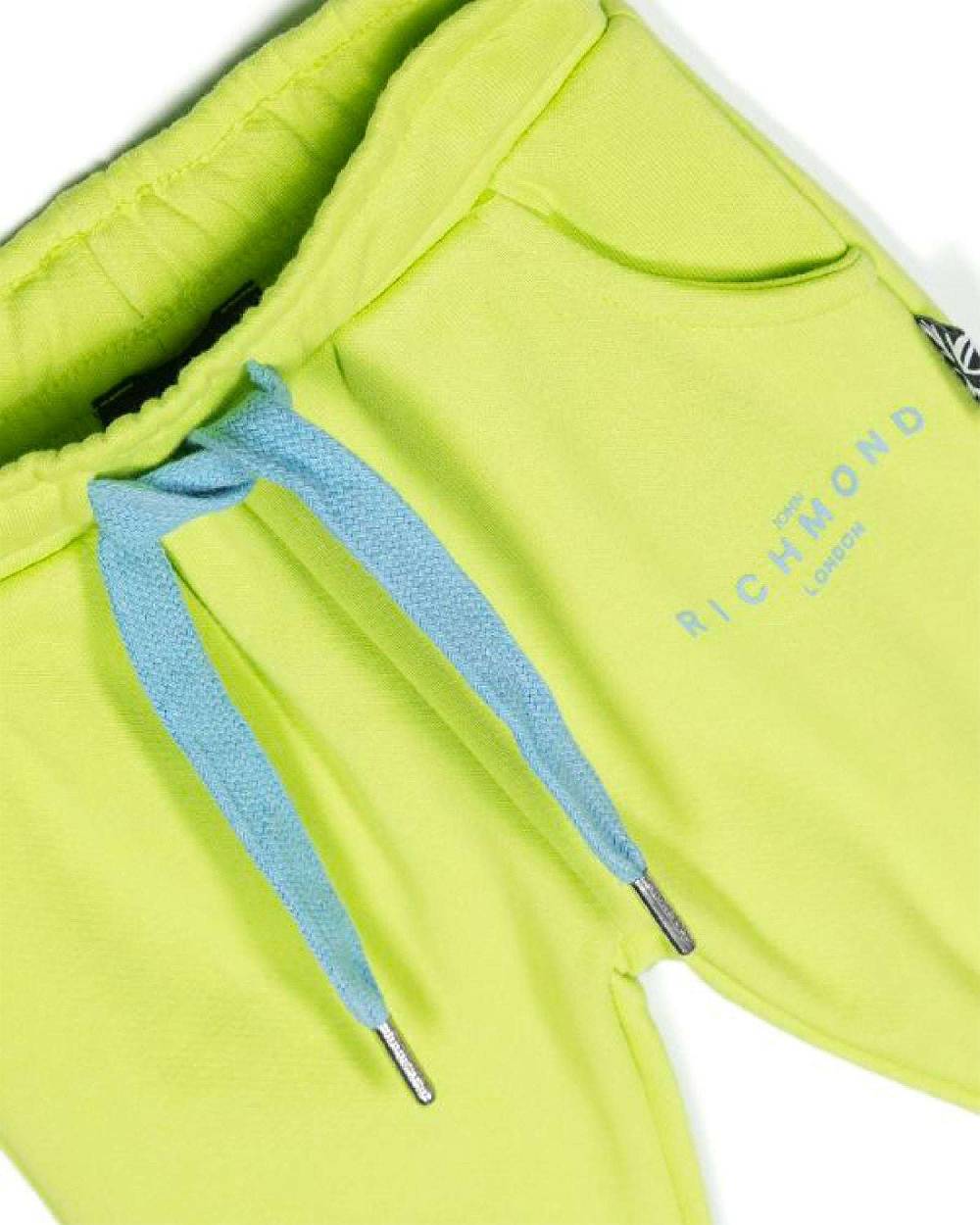 John Richmond kids Completo felpa logata e pantalone con logo Vendite Flash