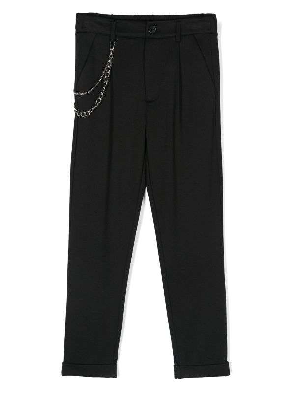 John Richmond kids Pantaloni con vita elasticizzata sul retro In Saldo