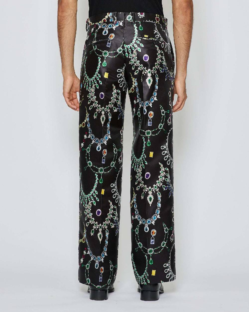John Richmond Pantaloni con pattern Italy