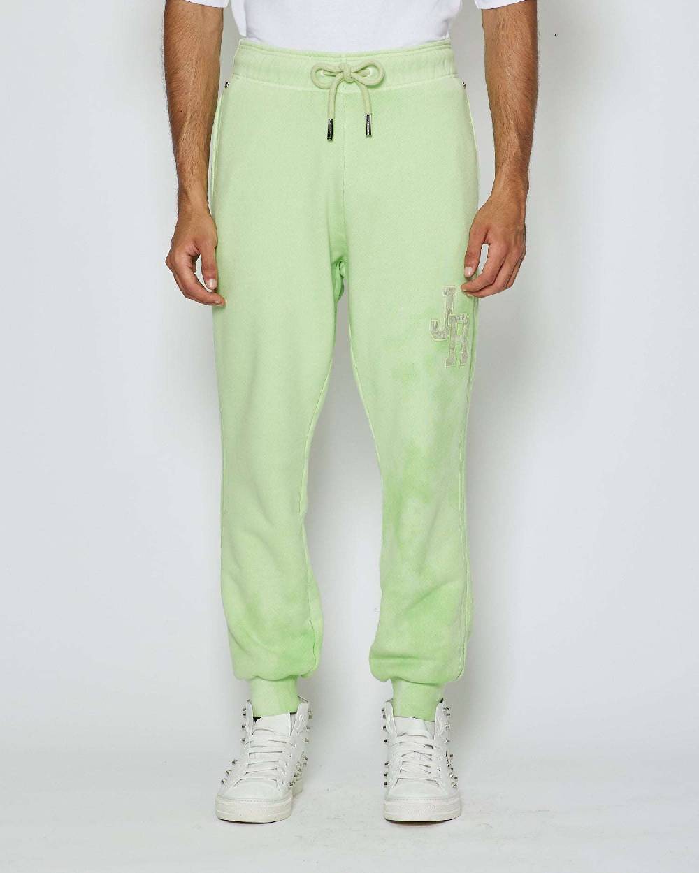 John Richmond Pantaloni da jogging con logo JR sul davanti Qualità