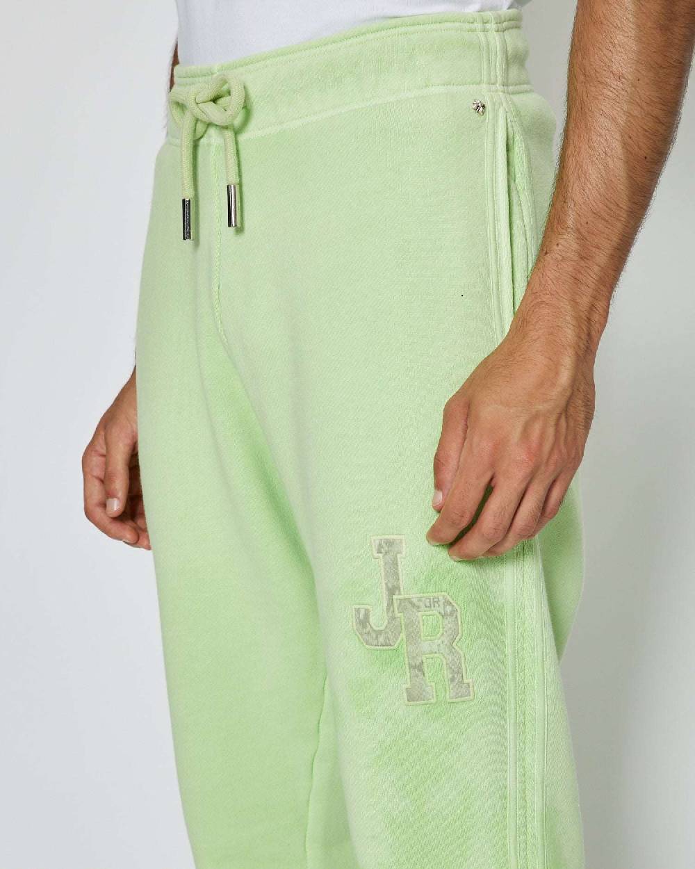 John Richmond Pantaloni da jogging con logo JR sul davanti Qualità