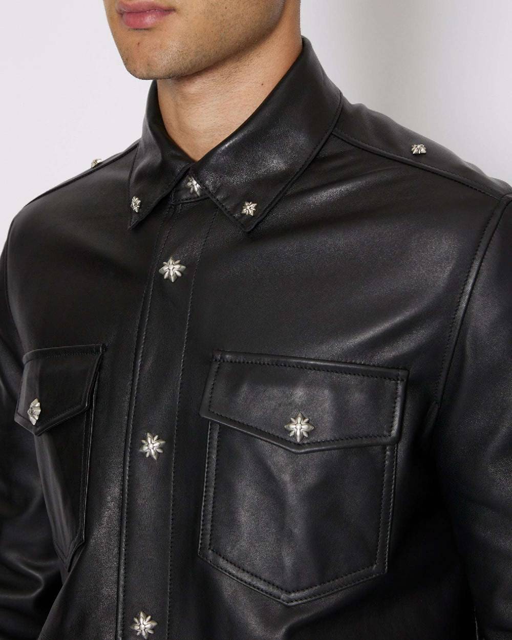 John Richmond Camicia con tasche frontali Vendita