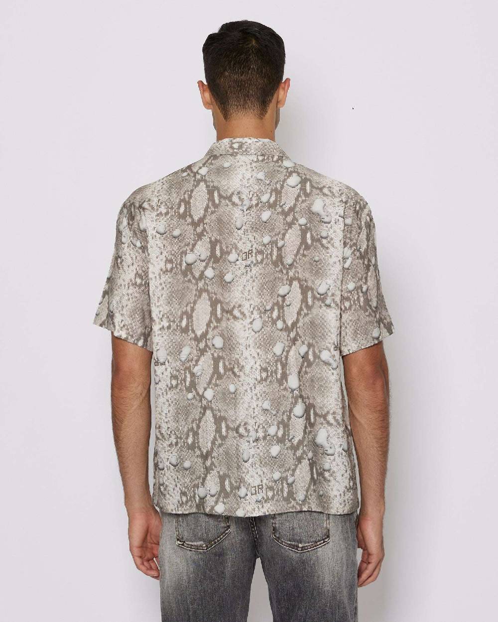John Richmond Camicia con pattern tone sur tone Soddisfazione Garantita