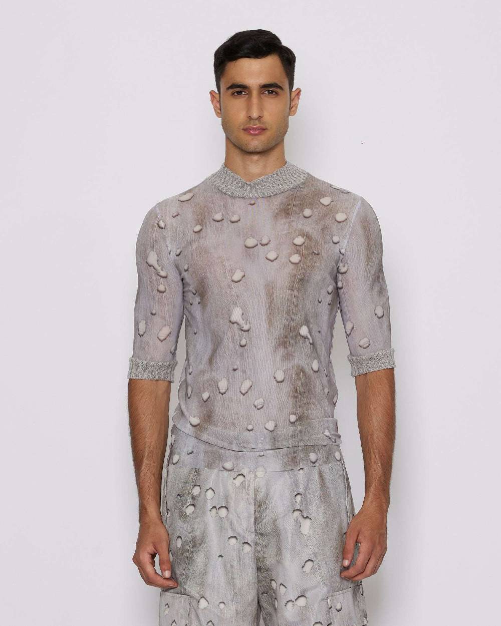 John Richmond Maglia con pattern Acquista Ora