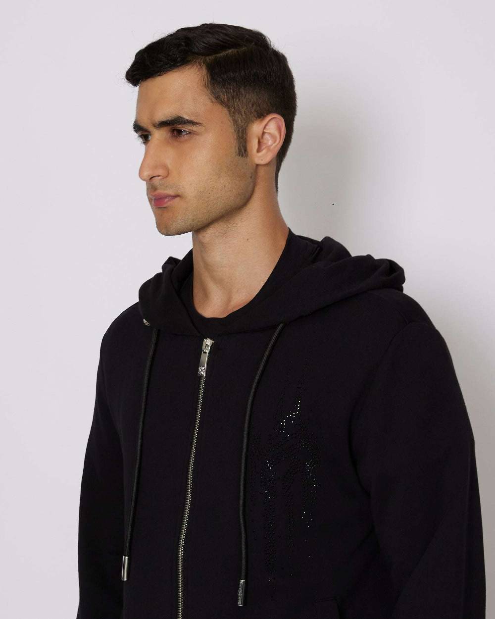 John Richmond Felpa con logo sul davanti Promozione Limitata