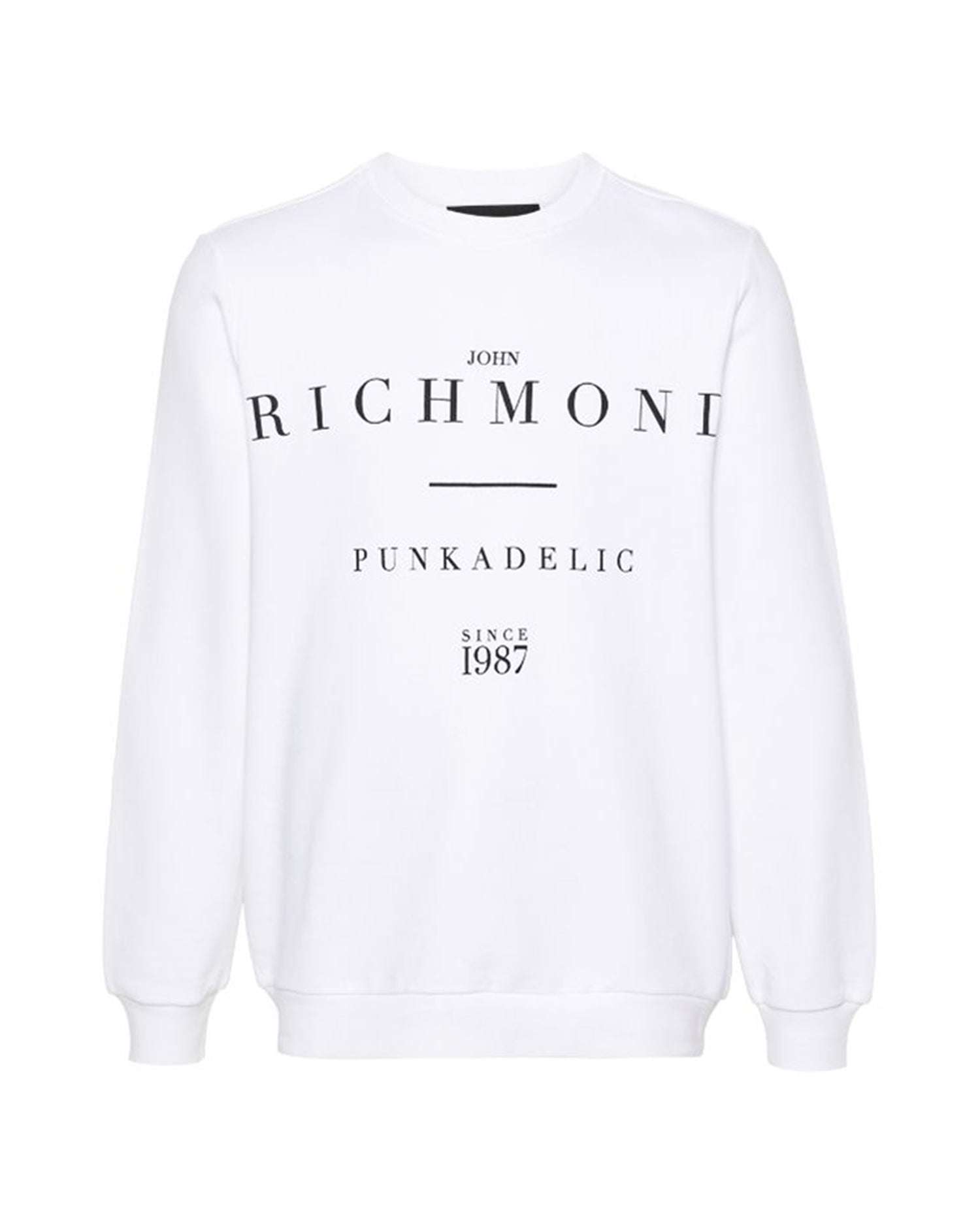 John Richmond Felpa con grafica sul davanti Shopping Online