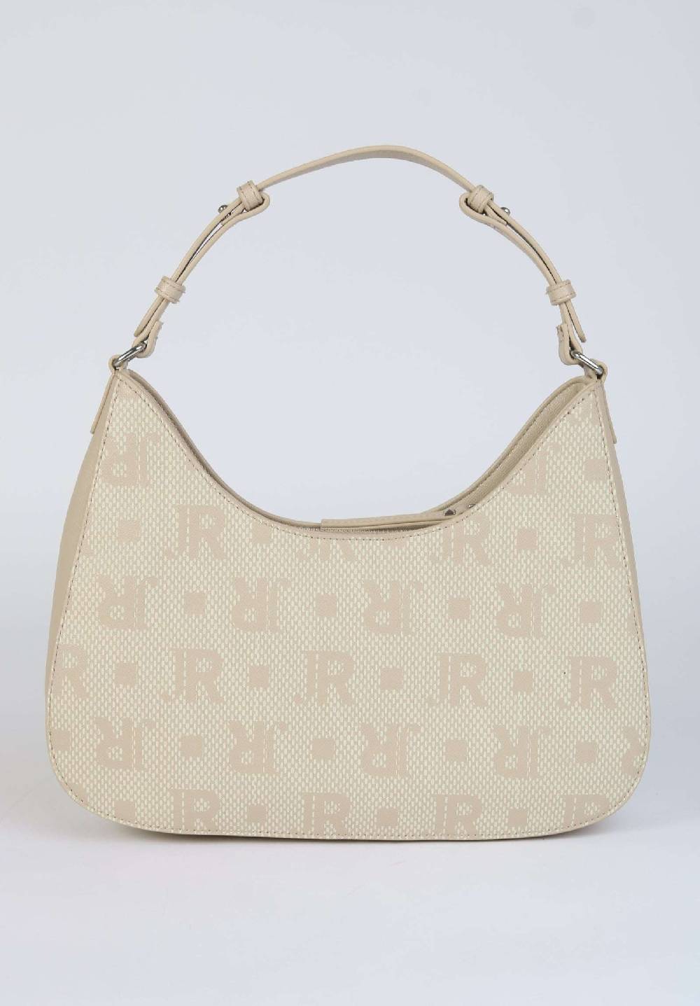 John Richmond Borsa a braccio con logo allover Novità