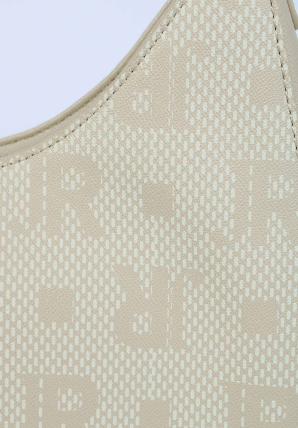 John Richmond Borsa a braccio con logo allover Novità