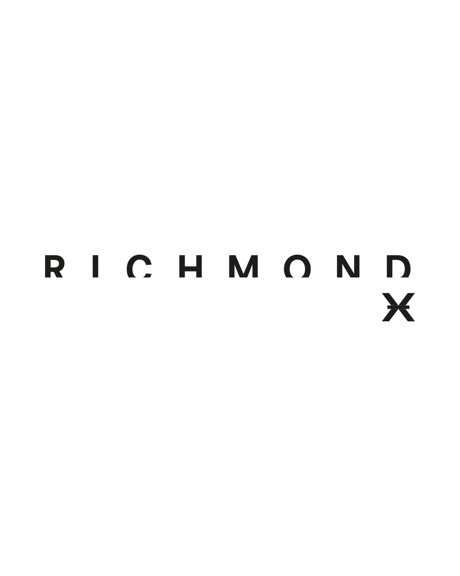 John Richmond Felpa con logo sul davanti Outlet