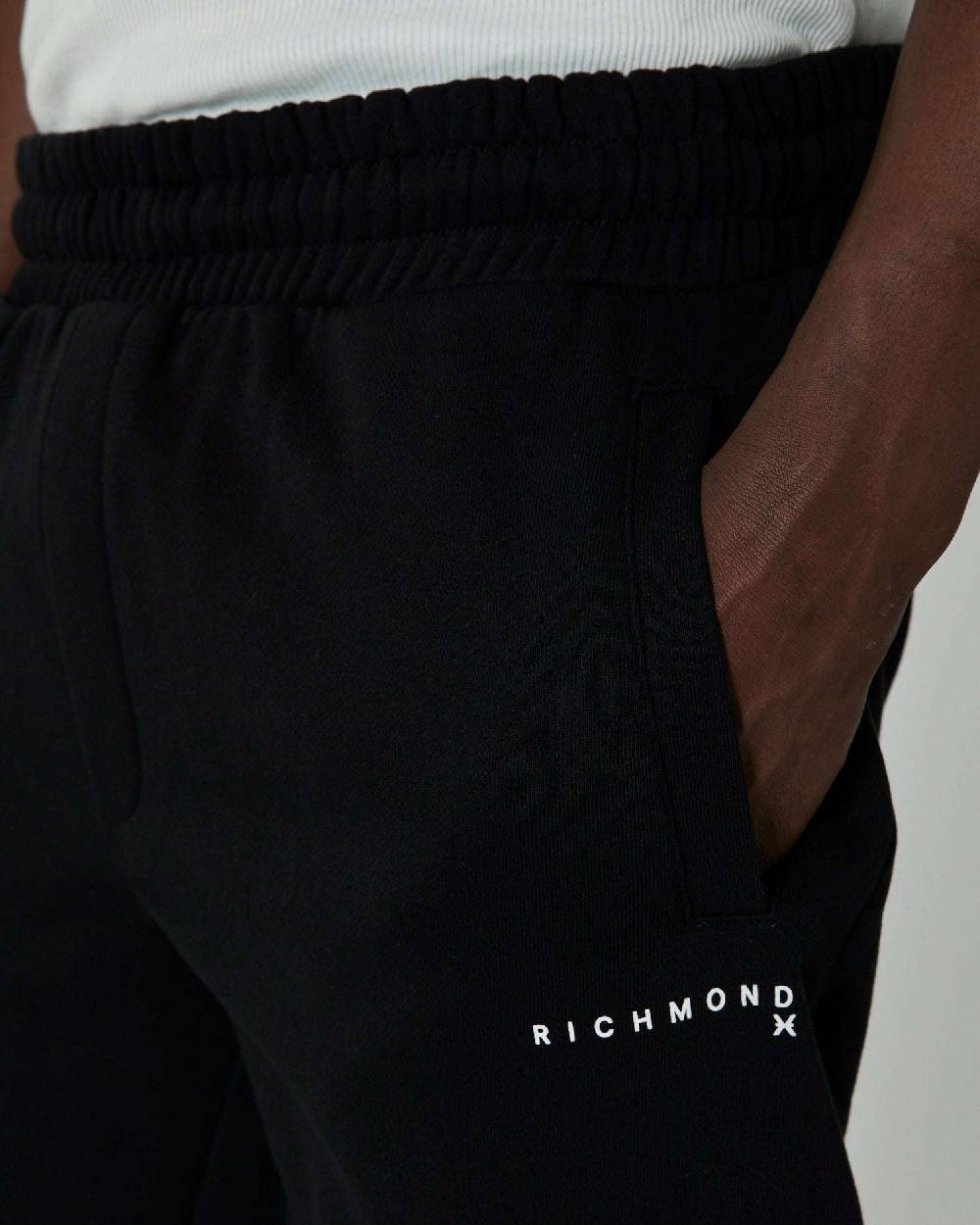 John Richmond Pantaloni da jogging con logo sul davanti Nuova
