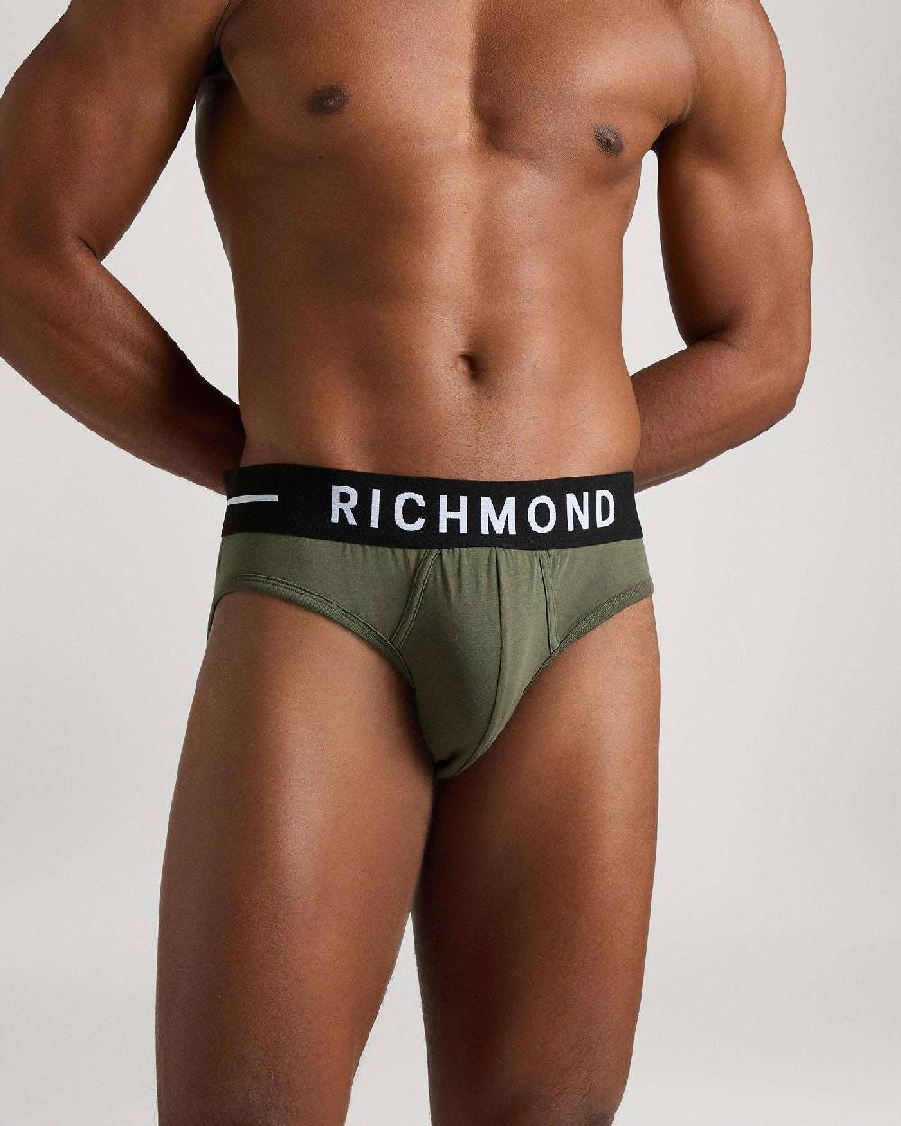 Richmondunderwear Slip vita bassa in cotone pettinato Pezzi Unici