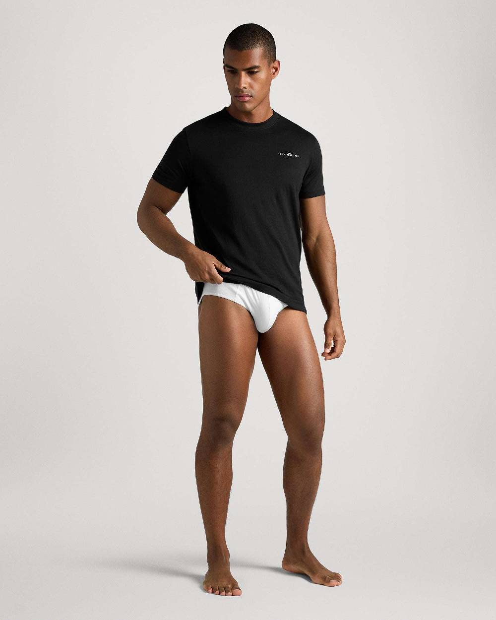 Richmondunderwear T-shirt regular in cotone traspirante Offerta