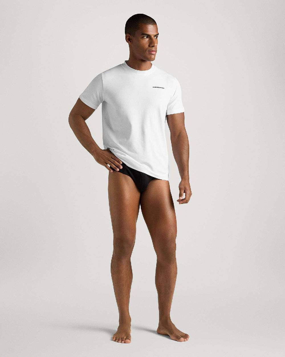 Richmondunderwear T-shirt regular con logo a contrasto Economico