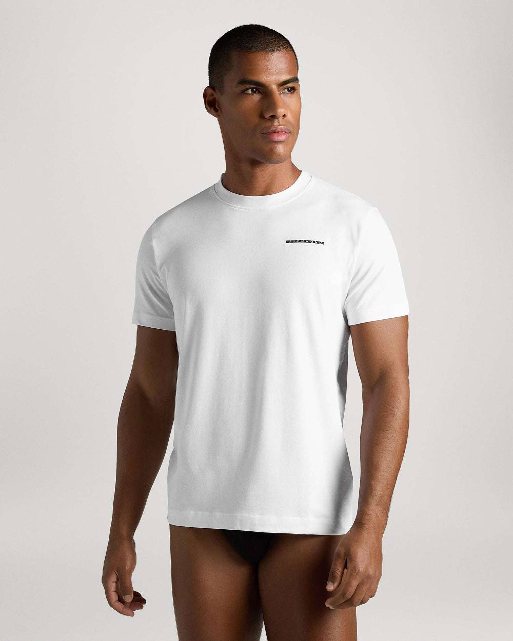 Richmondunderwear T-shirt regular con logo a contrasto Economico