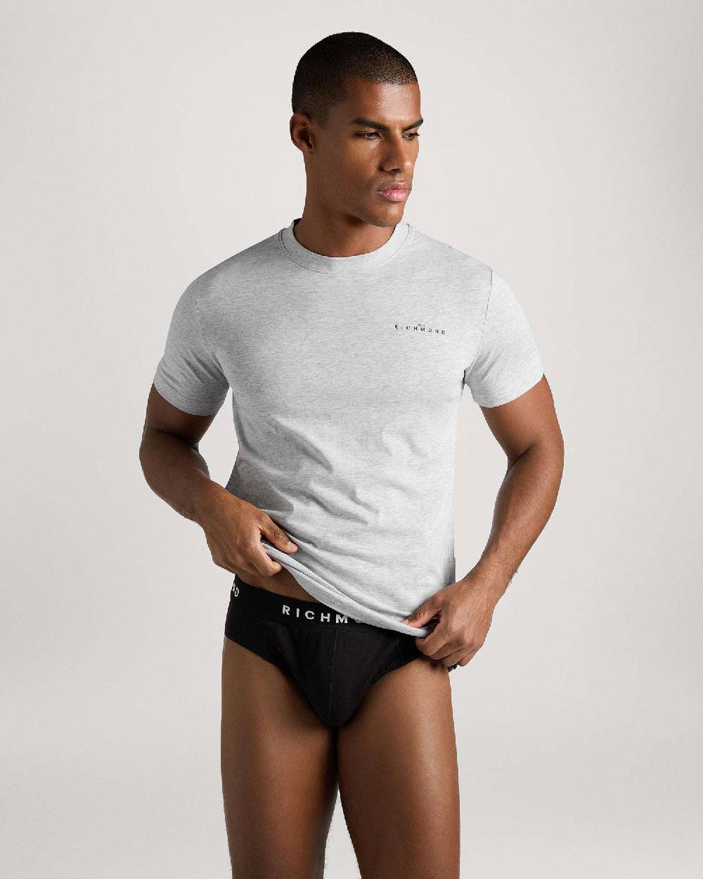 Richmondunderwear T-shirt regular in cotone traspirante Online