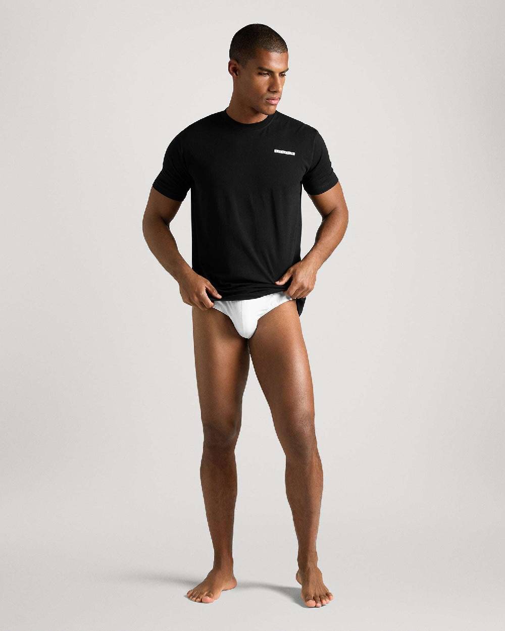 Richmondunderwear T-shirt regular con logo a contrasto Offerte
