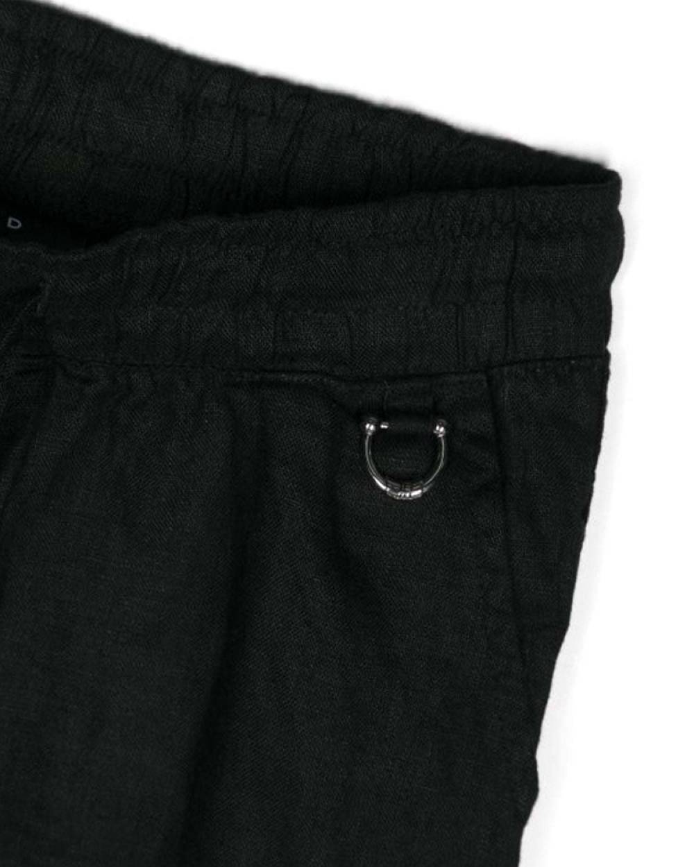 John Richmond kids Completo camicia e bermuda logo sul davanti Negozio