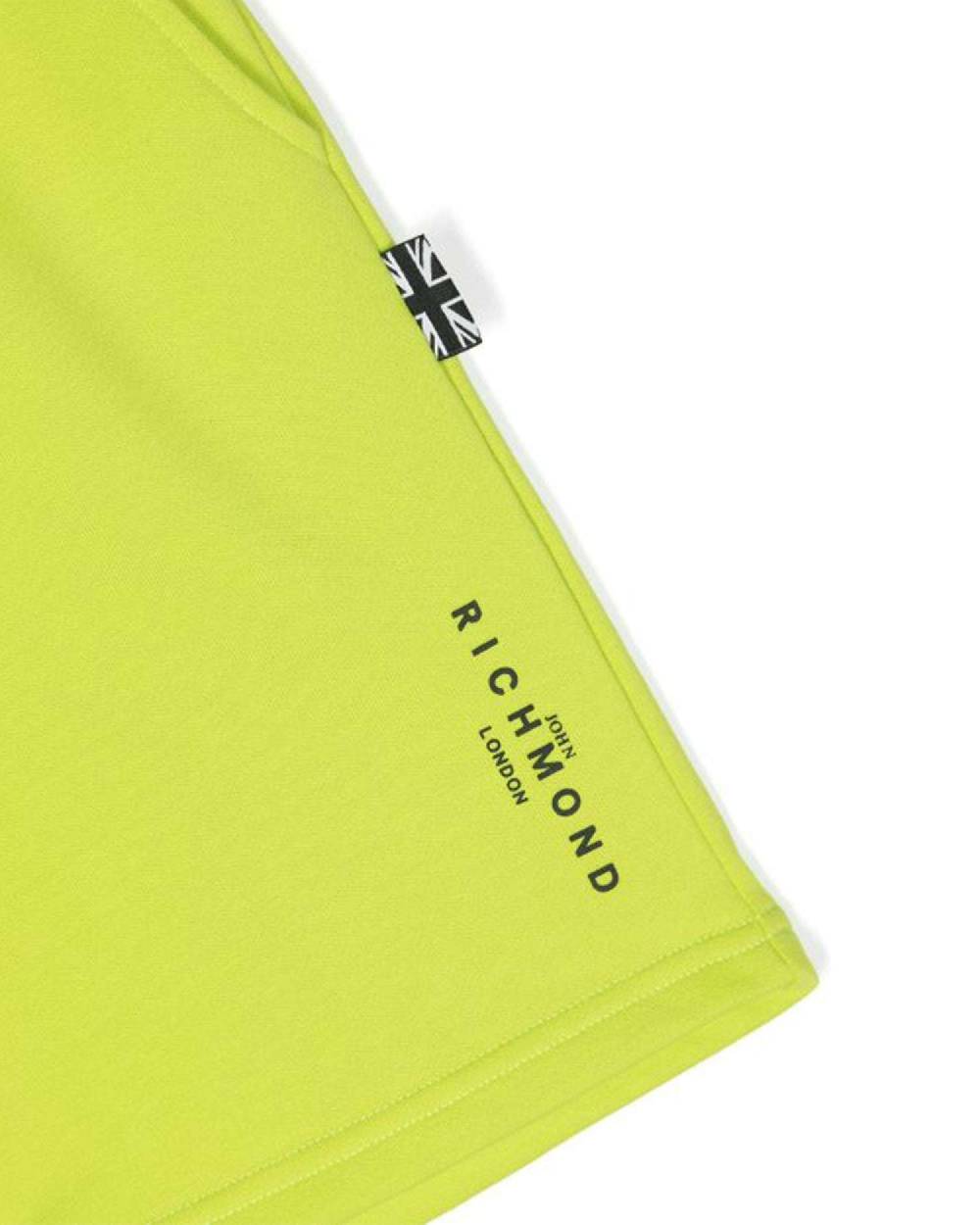 John Richmond kids Bermuda con logo sul davanti Moda