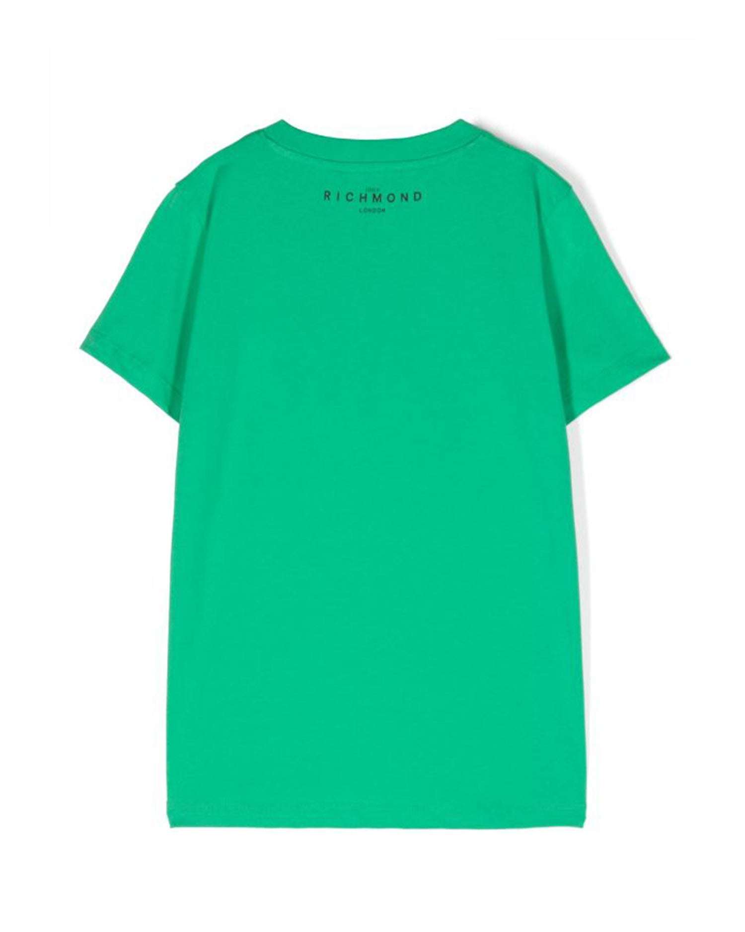 John Richmond kids T-shirt con logo sul davanti Italia