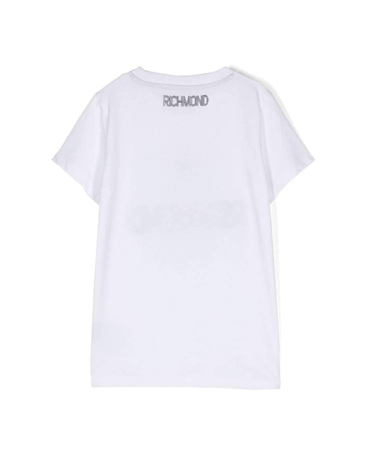 John Richmond kids T-shirt con logo e grafica sul davanti 2025