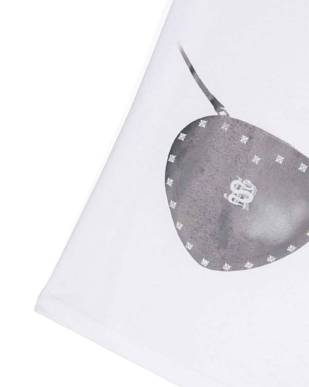 John Richmond kids T-shirt con grafica sul davanti e sul retro Vendita