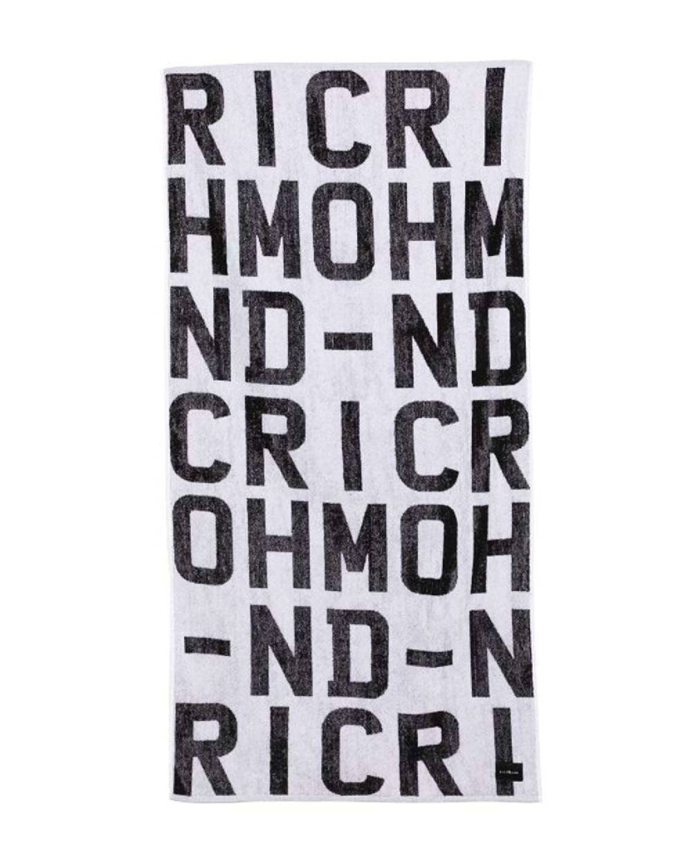 John Richmond kids Telo mare con logo allover Acquista Ora