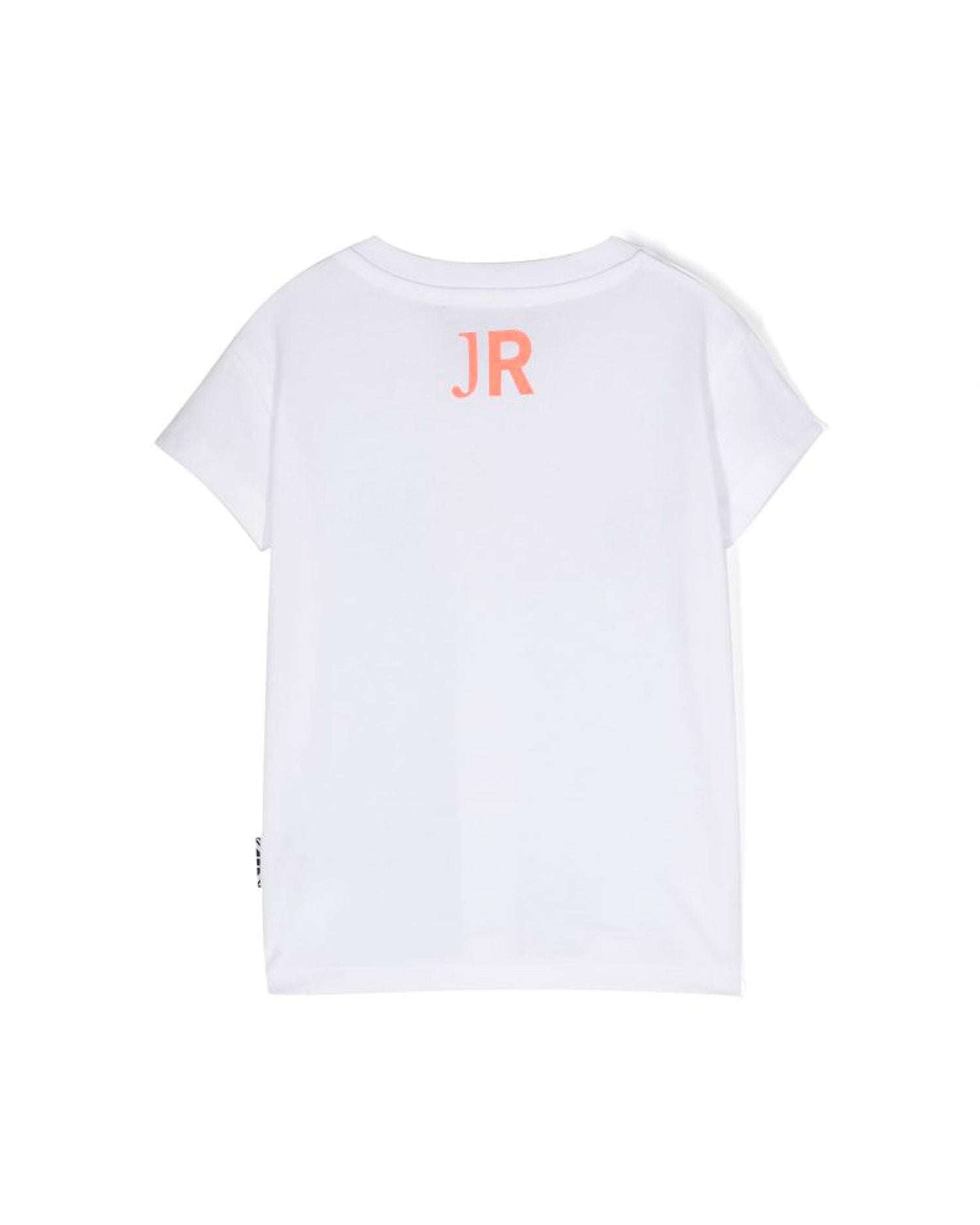 John Richmond kids Completo t-shirt con logo e bermuda Promozione Limitata