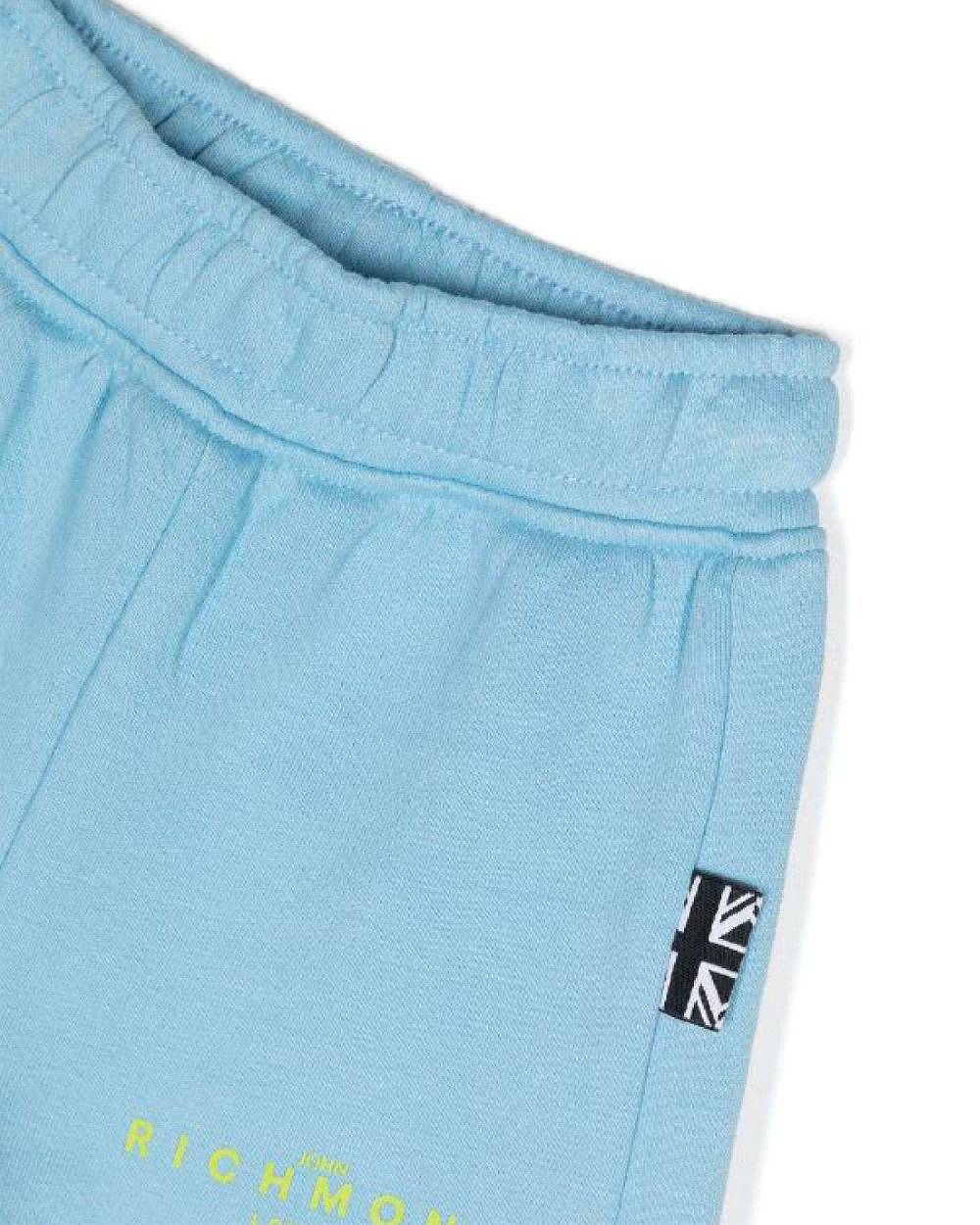 John Richmond kids Completo t-shirt con logo e bermuda Shopping Online