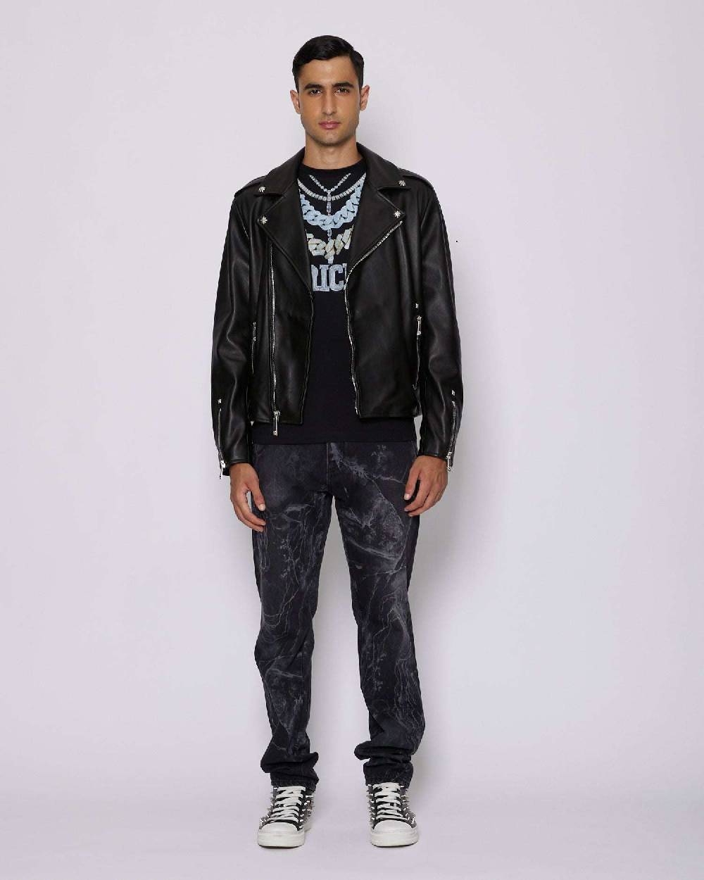 John Richmond Jeans regular con pattern allover Offerte