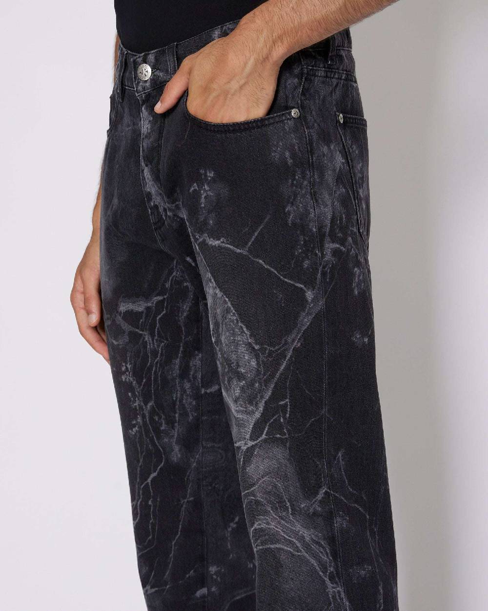 John Richmond Jeans regular con pattern allover Offerte