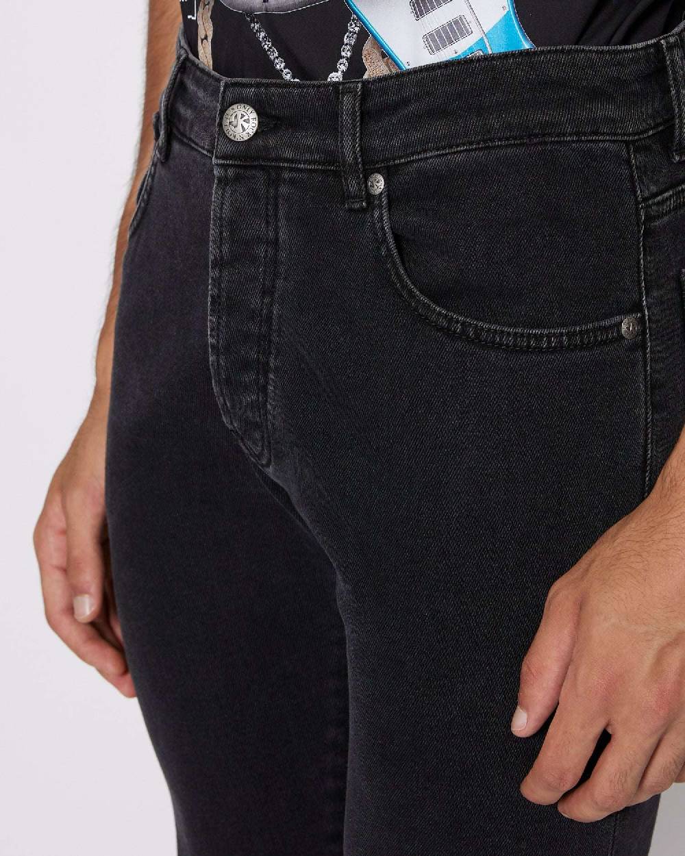 John Richmond Jeans slim a cinque tasche Saldi Di Fabbrica