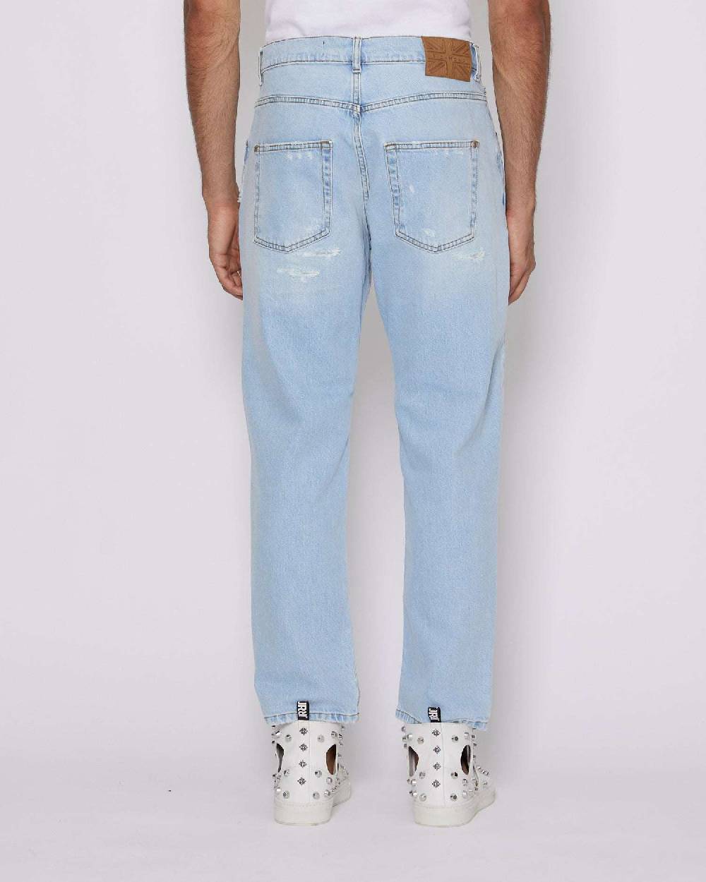 John Richmond Jeans slim effetto used Negozio
