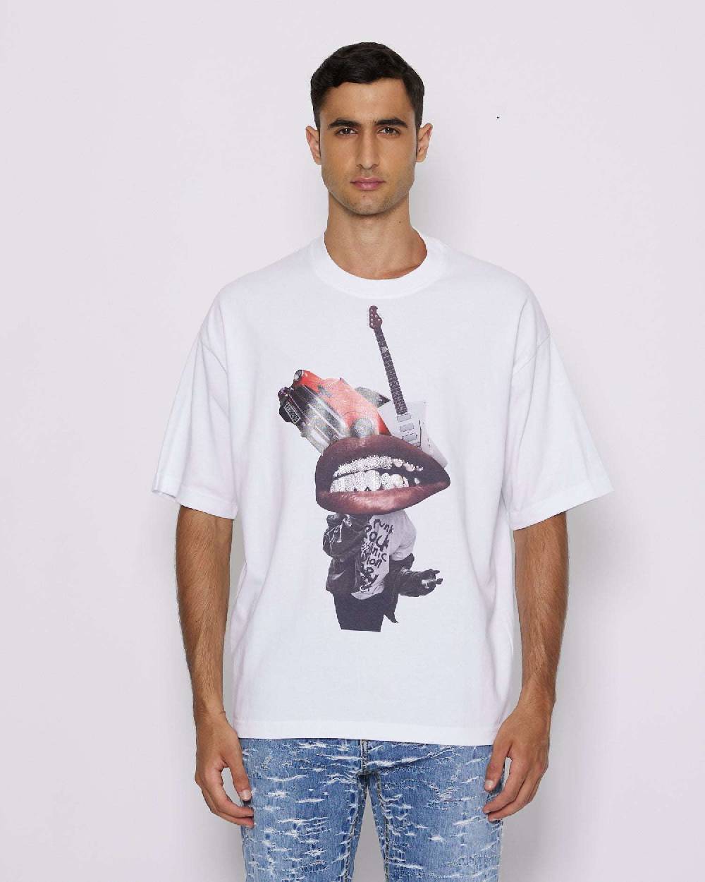 John Richmond T-shirt con grafica Pezzi Unici
