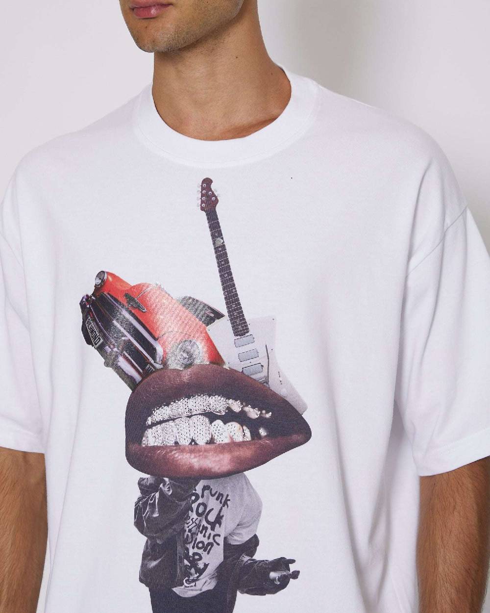 John Richmond T-shirt con grafica Pezzi Unici