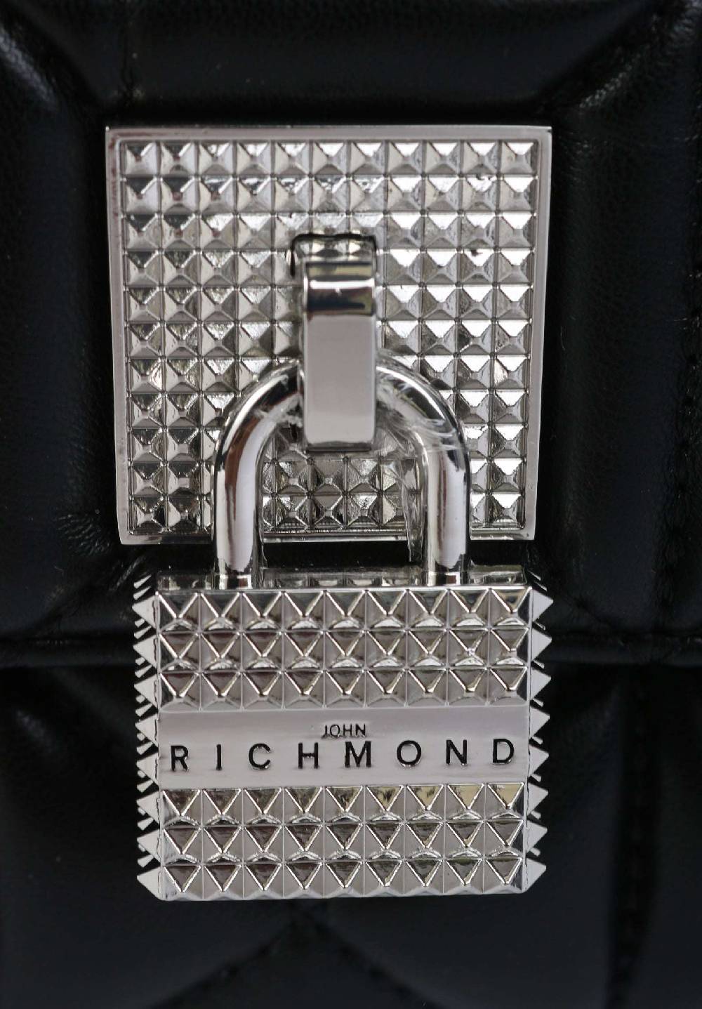 John Richmond Borsa a braccio con applicazione Consegna Veloce