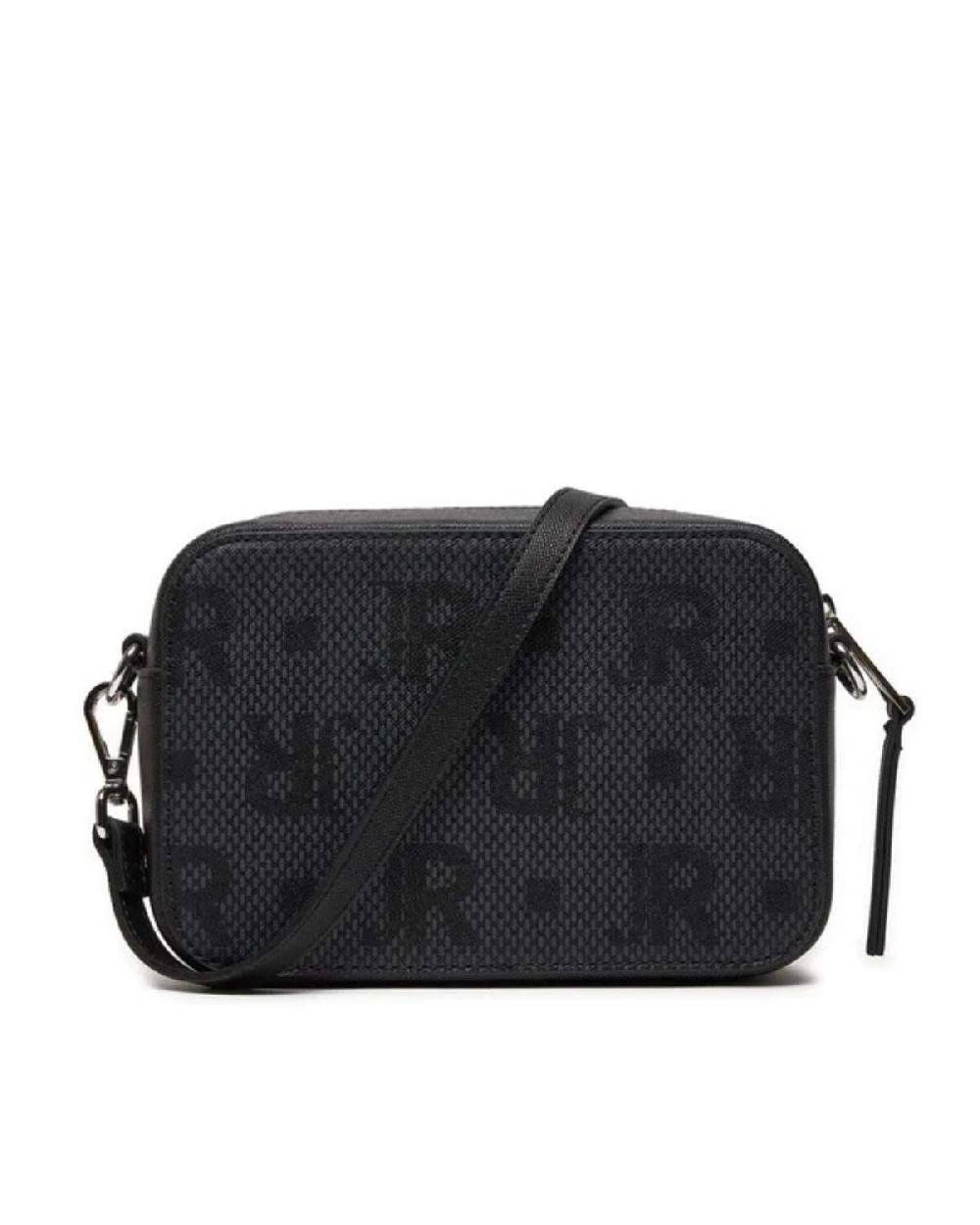 John Richmond Borsa a tracolla con logo allover Promozione Limitata