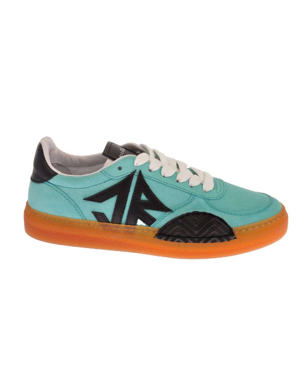 John Richmond Sneakers in pelle scamosciata con logo Presa