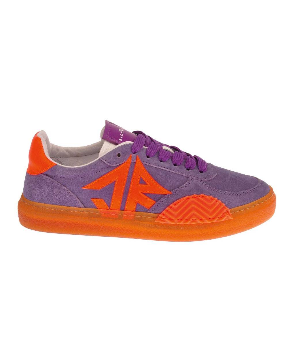John Richmond Sneakers bicolor con logo ricamato In Vendita
