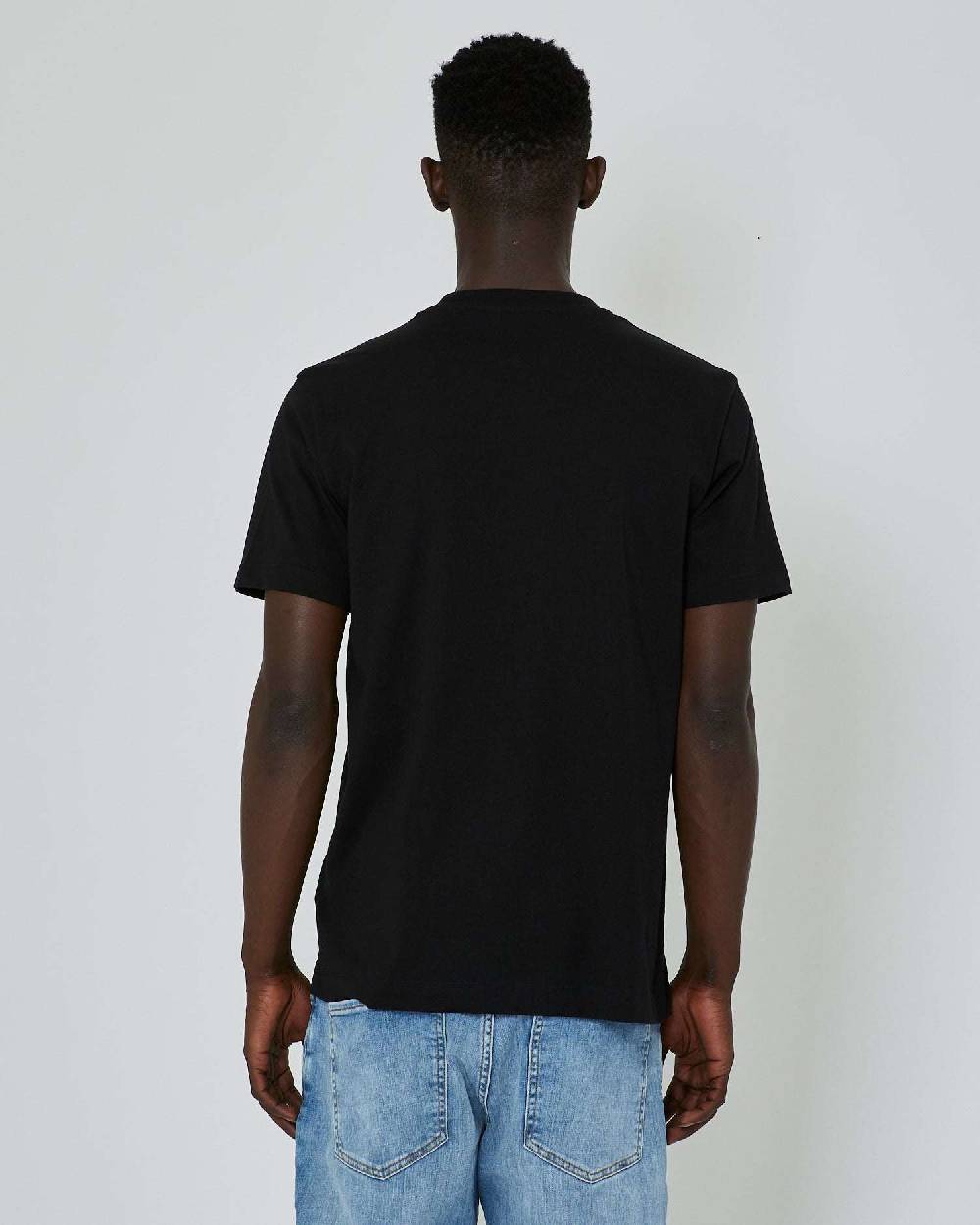 John Richmond T-shirt con logo a contrasto sul davanti Saldi Di Fabbrica
