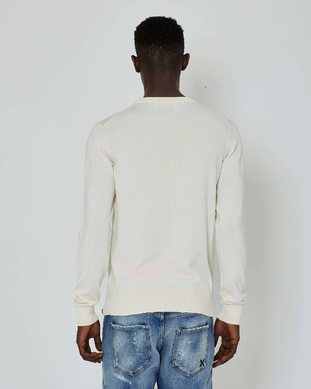 John Richmond Maglia con bordi a contrasto Vendite Flash