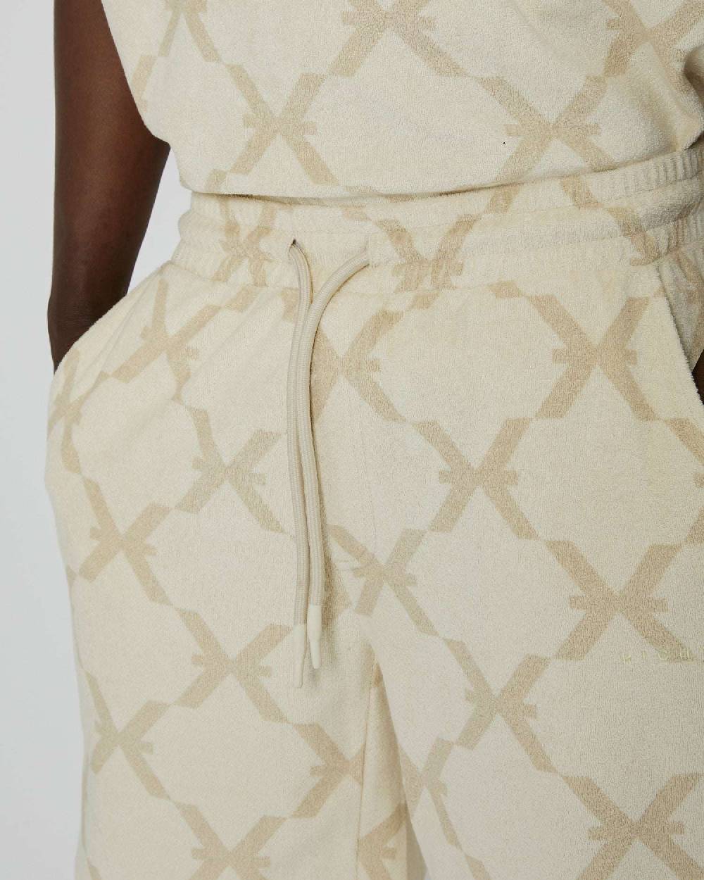 John Richmond Bermuda con pattern allover Italia