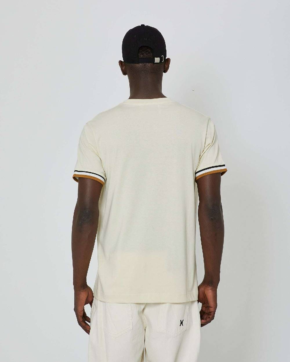 John Richmond T-shirt regolare con logo a contrasto sul davanti 2025