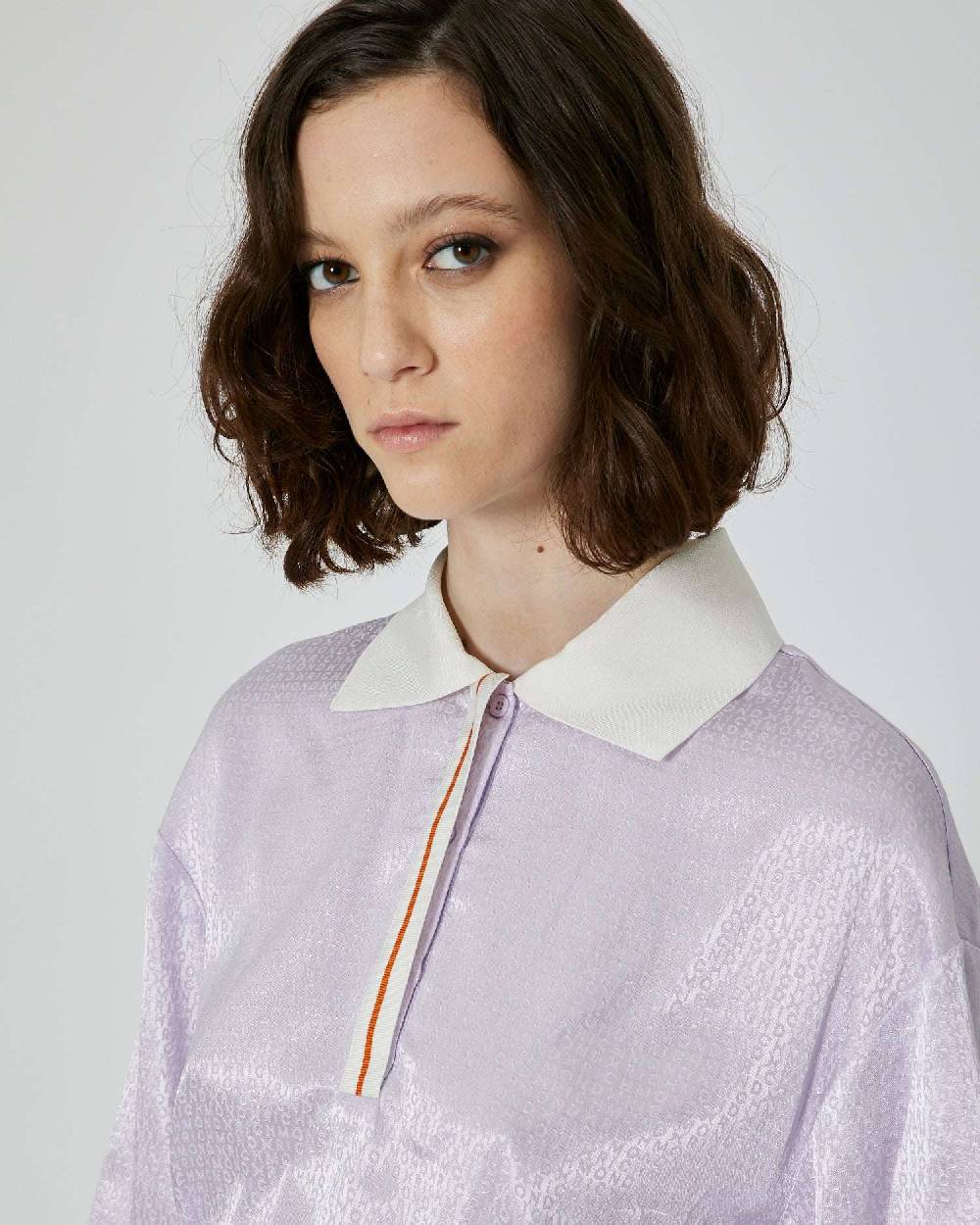 John Richmond Maglia in polo con logo tone sur tone Fino Al -60%