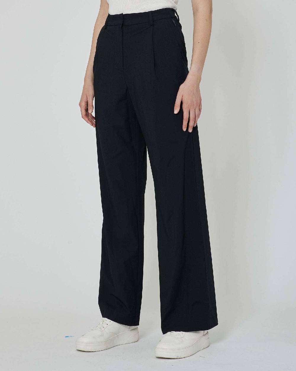 John Richmond Pantaloni dritti con etichetta logata Hotsell