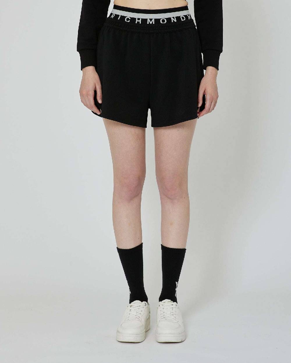 John Richmond Shorts sportivo con logo In Saldo